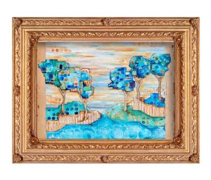 Billabong Dreaming Artwork by Kylee, Perth Mixed Media Artist