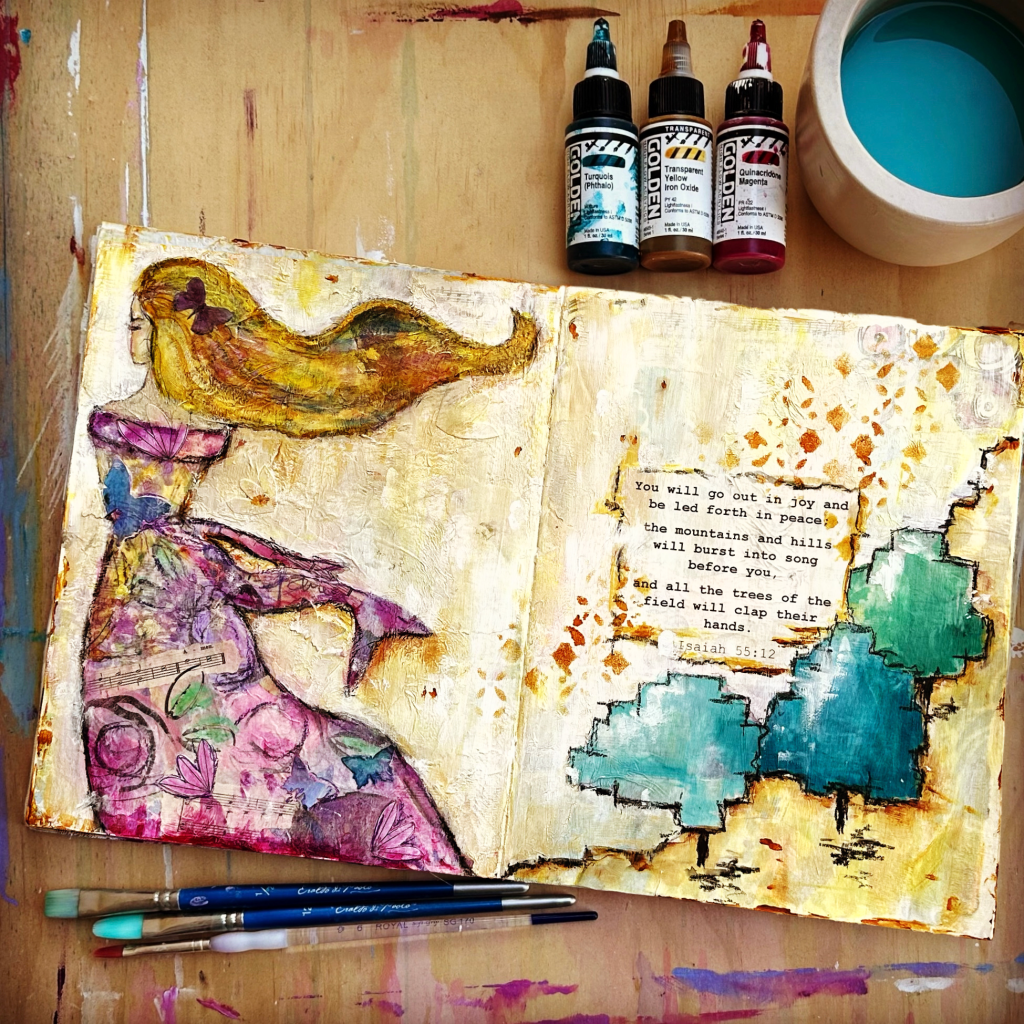 Bible Art Journaling by Kylee Ingram